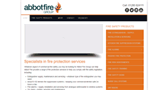 Desktop Screenshot of abbotfiregroup.co.uk